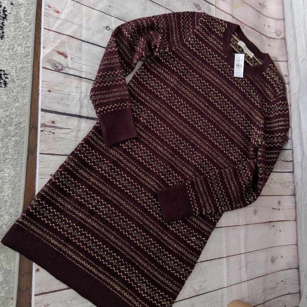 NWT Ann Taylor Loft Sweater dress